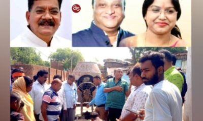 डॉ महंत के विधायक प्रतिनिधि नरेश-रीना गेवाडीन ने मोहल्ले वासियों की उपस्थिति में सीसी रोड का किया भूमि पूजन .. Kshiti Technologies