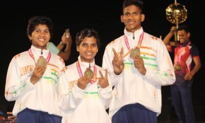 भूटान में आयोजित द्वितीय विश्व मल्लखंब चैंपियनशिप में अबूझमाड़ के तीन खिलाड़ियों ने जीता स्वर्ण पदक .. Kshiti Technologies