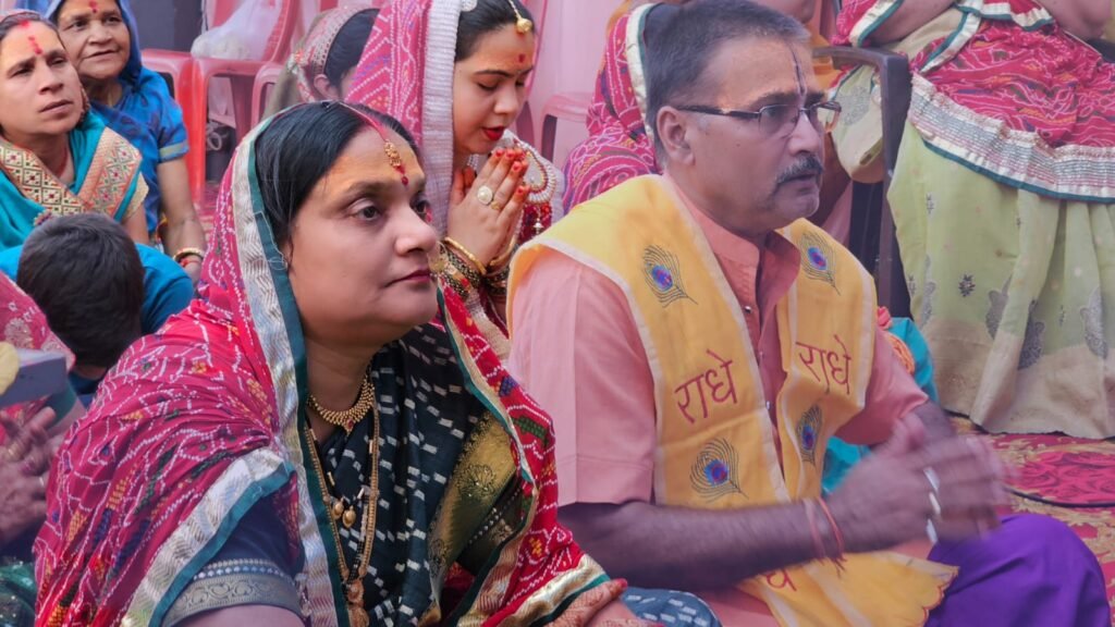 पाण्डेय परिवार द्वारा आयोजित श्रीमद् भागवत कथा के चतुर्थ दिवस वामनप्रसंग, कृष्ण जन्म के साथ हुआ संपन्न .. Kshiti Technologies