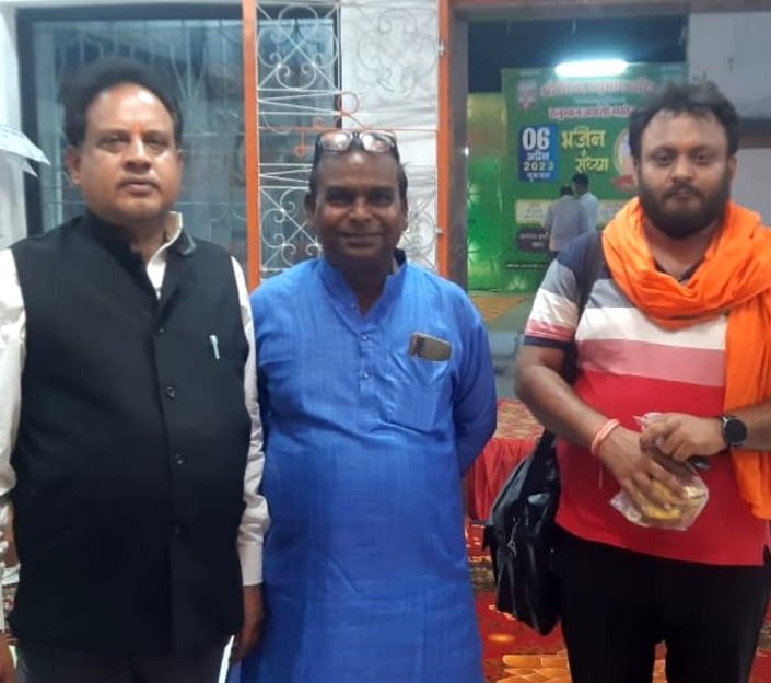 श्री सिद्ध हनुमान मंदिर सक्ती में हर मंगलवार महाआरती कार्यक्रम का हुआ शुभारंभ ... Kshiti Technologies