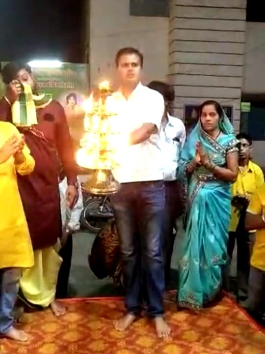 श्री सिद्ध हनुमान मंदिर सक्ती में हर मंगलवार महाआरती कार्यक्रम का हुआ शुभारंभ ... Kshiti Technologies