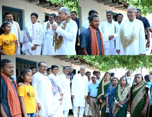 मुख्यमंत्री, विधानसभा अध्यक्ष, प्रभारी मंत्री, राजस्व मंत्री सहित कोरबा सांसद ने ग्राम चिर्रा निवासी किसान सुभाष के घर स्वादिष्ट छत्तीसगढी व्यंजन भोजन का लिया स्वाद .. Kshiti Technologies मुख्यमंत्री, विधानसभा अध्यक्ष, प्रभारी मंत्री, राजस्व मंत्री सहित कोरबा सांसद ने ग्राम चिर्रा निवासी किसान सुभाष के घर स्वादिष्ट छत्तीसगढी व्यंजन भोजन का लिया स्वाद .. Kshiti Technologies