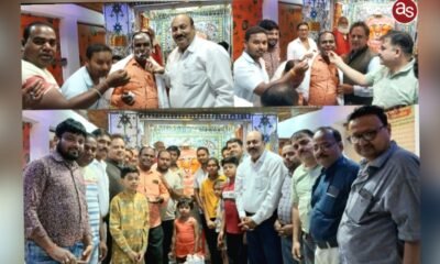 सिद्ध हनुमान मंदिर में आम आदमी समाज सेवी कोंडके मौर्य का जन्मदिन आध्यात्मिक वातावरण में मनाया गया .. Kshiti Technologies