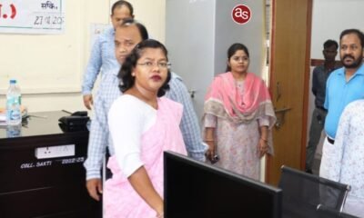 कलेक्टर श्रीमती नूपुर राशि पन्ना ने किया जिला कार्यालय का औचक निरीक्षण .. Kshiti Technologies