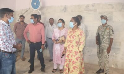 कलेक्टर ने विभिन्न स्वास्थ्य केंद्रों का किया औचक निरीक्षण .. Kshiti Technologies