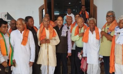 भारतीय जनता पार्टी द्वारा सक्ती विधान सभा स्तरीय सम्मेलन में वरिष्ठ कार्यकर्ताओं का किया गया सम्मान .. Kshiti Technologies