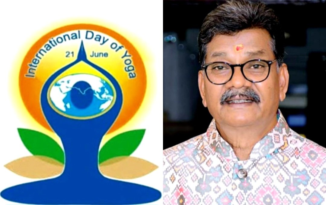 विधानसभा अध्यक्ष डॉ. चरणदास महंत ने अंर्तराष्ट्रीय योग दिवस के अवसर पर प्रदेशवासियों को दी बधाई एवं शुभकामनाएं . Kshiti Technologies