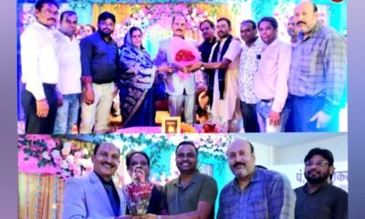 पंडित भोलाशंकर तिवारी के सेवानिवृति पर भव्य विदाई एवं अभिनंदन समारोह आयोजित .. Kshiti Technologies