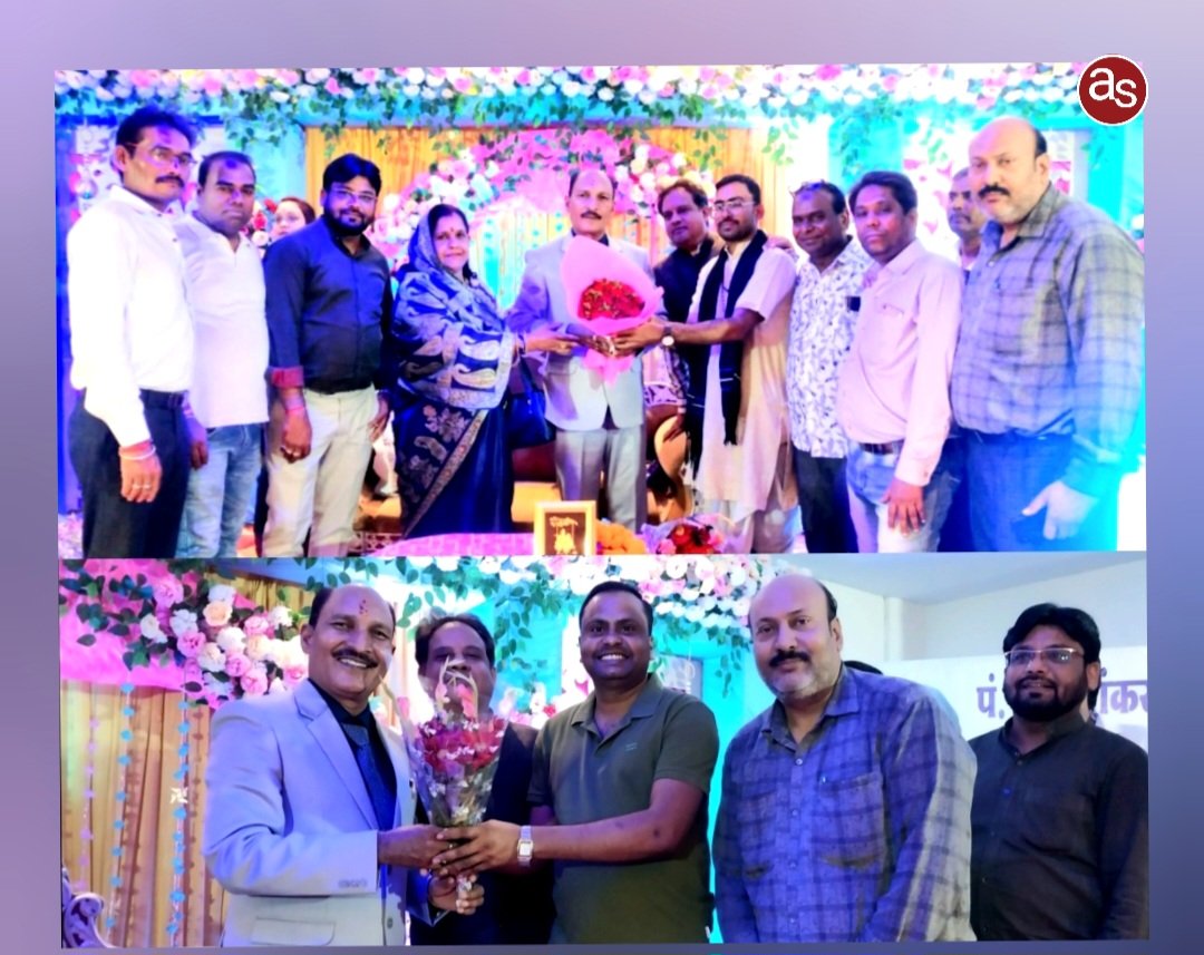 पंडित भोलाशंकर तिवारी के सेवानिवृति पर भव्य विदाई एवं अभिनंदन समारोह आयोजित .. Kshiti Technologies पंडित भोलाशंकर तिवारी के सेवानिवृति पर भव्य विदाई एवं अभिनंदन समारोह आयोजित .. Kshiti Technologies