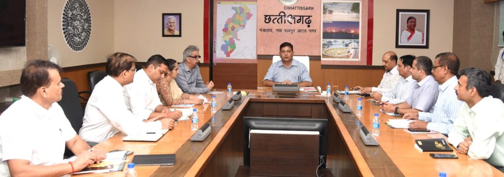 प्रधानमंत्री के छत्तीसगढ़ प्रवास के संबंध में मुख्य सचिव ने अधिकारियों की उच्च स्तरीय बैठक ली .. Kshiti Technologies प्रधानमंत्री के छत्तीसगढ़ प्रवास के संबंध में मुख्य सचिव ने अधिकारियों की उच्च स्तरीय बैठक ली .. Kshiti Technologies