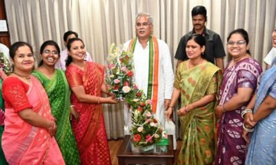 मुख्यमंत्री से नर्सिंग ऑफिसर्स एसोसिएशन के प्रतिनिधिमंडल ने सौजन्य मुलाकात की .. Kshiti Technologies