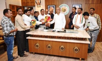 मुख्यमंत्री भूपेश बघेल का प्रदेश पंचायत सचिव संघ छत्तीसगढ़ ने जताया आभार .. Kshiti Technologies