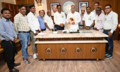 मुख्यमंत्री का राजस्व पटवारी संघ ने जताया आभार .. Kshiti Technologies