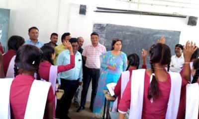 कलेक्टर डॉ. सिद्दीकी ने विद्यालयों के निर्माण कार्यों के लिए सुझाव दिए .. Kshiti Technologies