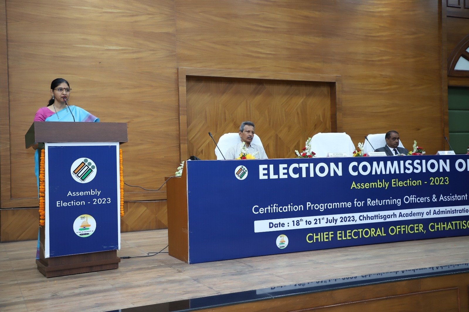 रिटर्निंग अधिकारियों एवं सहायक रिटर्निंग अधिकारियों के चार दिवसीय प्रशिक्षण का हुआ समापन .. Kshiti Technologies