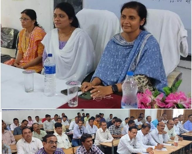 कलेक्टर डॉ. फरिहा आलम सिद्दीकी ने बच्चों के शिक्षा में सुधार हेतु स्कूलों को दिया निर्देश .. Kshiti Technologies