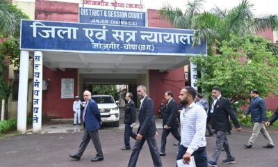 छत्तीसगढ़ उच्च न्यायालय के मुख्य न्यायाधिपति ने जांजगीर-चांपा न्यायालय परिसर का किया औचक निरीक्षण .. Kshiti Technologies