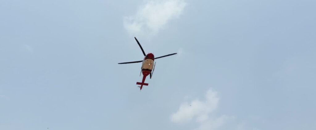 मुख्यमंत्री भूपेश बघेल का मुड़ापार हेलीपेड पर हुआ आगमन .. Kshiti Technologies