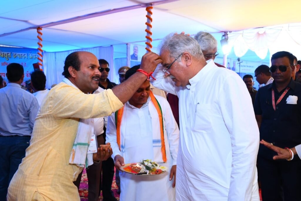 मुख्यमंत्री भूपेश बघेल ने किया कोरबा मेडिकल कॉलेज के नए भवन का भूमिपूजन .. Kshiti Technologies