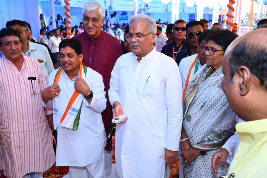 मुख्यमंत्री भूपेश बघेल ने किया कोरबा मेडिकल कॉलेज के नए भवन का भूमिपूजन .. Kshiti Technologies