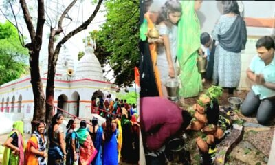 सावन सोमवार के प्रथम दिवस बोल बम के नारों के साथ बरगढ़ के बाबा सिद्धेश्वर नाथ जी के मंदिर में लगा भक्तों का ता ता .. Kshiti Technologies