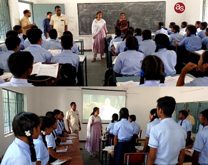 कलेक्टर डॉ. फरिहा आलम सिद्दीकी ने जिले के दो स्वामी आत्मानंद विद्यालय का औचक निरीक्षण किया .. Kshiti Technologies