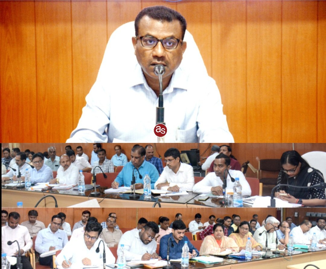 अपर कलेक्टर ने ली साप्ताहिक समय-सीमा की बैठक .. Kshiti Technologies