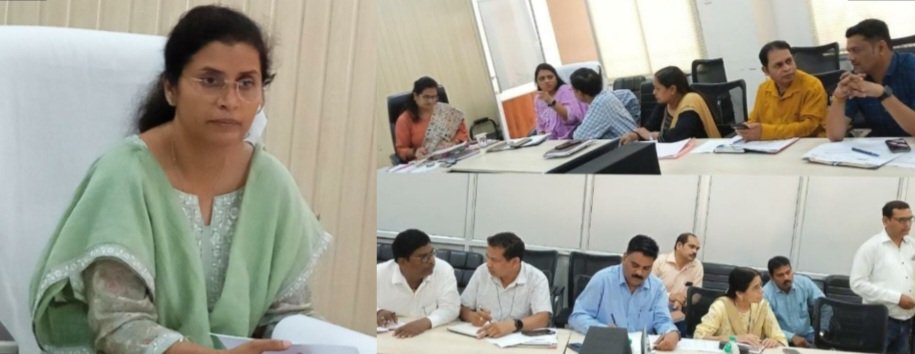 कलेक्टर डॉ सिद्दीकी ने आरईएस और स्कूल विभाग की बैठक ली .. Kshiti Technologies