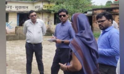 अपर आयुक्त के. एल. चौहान ने मतदान केन्द्रों का किया निरीक्षण .. Kshiti Technologies