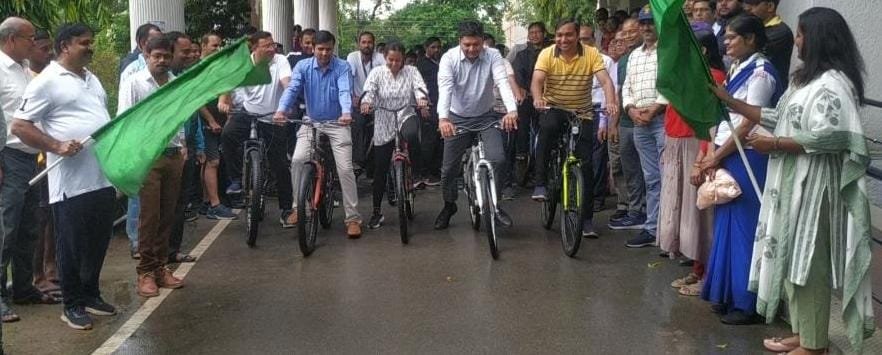 सायकल रैली निकालकर मतदाताओं को किया गया जागरूक .. Kshiti Technologies सायकल रैली निकालकर मतदाताओं को किया गया जागरूक .. Kshiti Technologies