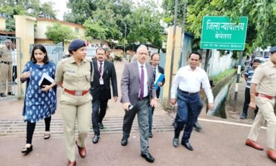 चीफ़ जस्टिस ने किया बेमेतरा जिला कोर्ट का आकस्मिक निरीक्षण .. Kshiti Technologies