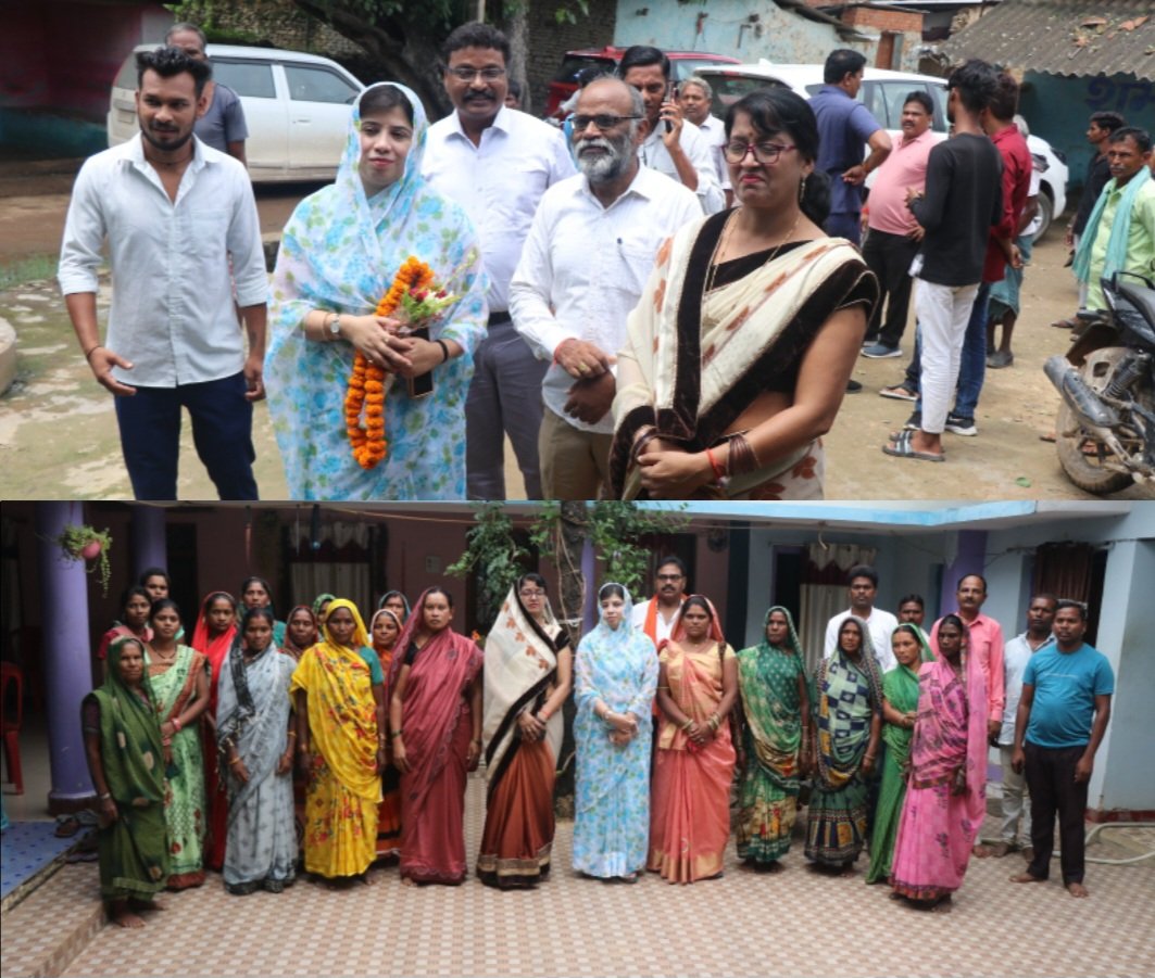 चंद्रपुर विधानसभा के ग्रामीण क्षेत्रों में संयोगिता युद्धवीर सिंह जूदेव के साथ रामकुमार गवेल एवं श्रीमती गीता गवेल का जनसंपर्क अभियान जारी .. Kshiti Technologies