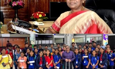 राष्ट्रपति से 22 अगस्त को भेंट करेंगे एकलव्य आदर्श आवासीय विद्यालय के 40 विद्यार्थी .. Kshiti Technologies
