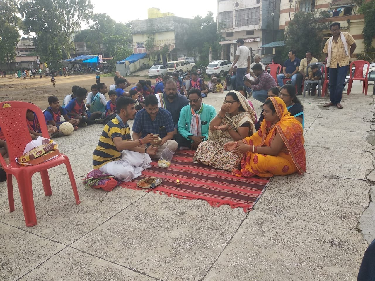 25.92 लाख की लागत से रामलीला मैदान के होने वाले जीर्णोद्धार कार्यों का हुआ भूमिपूजन .. Kshiti Technologies 25.92 लाख की लागत से रामलीला मैदान के होने वाले जीर्णोद्धार कार्यों का हुआ भूमिपूजन .. Kshiti Technologies