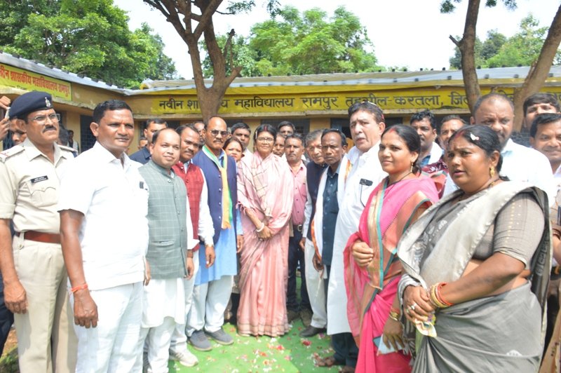 मुख्यमंत्री भूपेश बघेल के घोषणा अनुरूप रामपुर में महाविद्यालय का संचालन हुआ प्रारंभ .. Kshiti Technologies