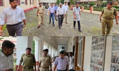 कलेक्टर और एसपी ने स्ट्रांग रूम और मतदान केंद्रों का किया निरीक्षण .. Kshiti Technologies