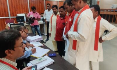 विधानसभा बिलाईगढ़ के लिए 04 अभ्यर्थी और सारंगढ़ के लिए ने 03 अभ्यर्थी ने खरीदा नामांकन पत्र .. Kshiti Technologies