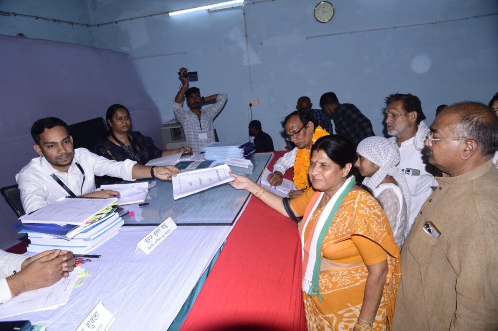 विधानसभा निर्वाचन-2023 - पांचवे दिन आज 23 उम्मीदवारों ने दाखिल किया नामांकन .. Kshiti Technologies विधानसभा निर्वाचन-2023 - पांचवे दिन आज 23 उम्मीदवारों ने दाखिल किया नामांकन .. Kshiti Technologies