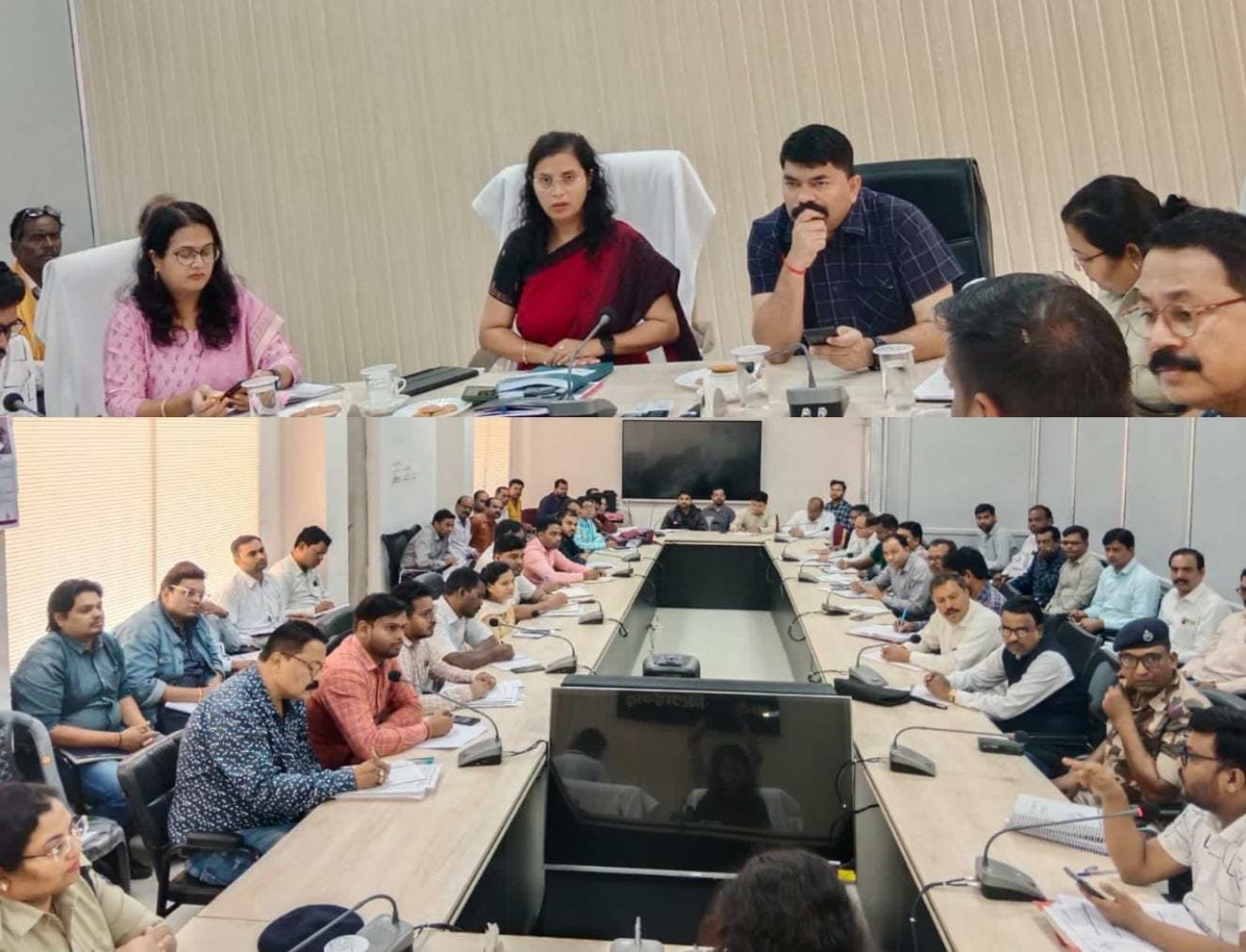कलेक्टर डॉ. फरिहा आलम सिद्दीकी एवं एसपी आशुतोष सिंह ने एफएसटी दलों की लि बैठक दिए आवश्यक दिशा निर्देश .. Kshiti Technologies कलेक्टर डॉ. फरिहा आलम सिद्दीकी एवं एसपी आशुतोष सिंह ने एफएसटी दलों की लि बैठक दिए आवश्यक दिशा निर्देश .. Kshiti Technologies