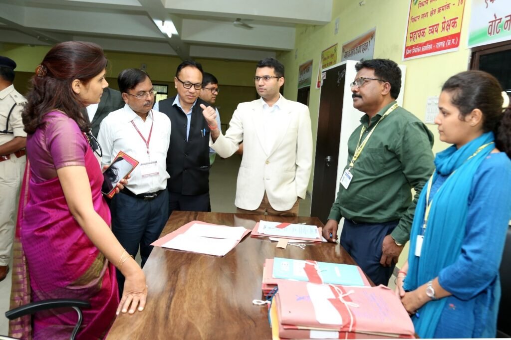 विधानसभा आम निर्वाचन-2023 - चारों विधान सभाओं के लिए नियुक्त जनरल ऑब्जर्वर पहुंचे रायगढ़ .. Kshiti Technologies विधानसभा आम निर्वाचन-2023 - चारों विधान सभाओं के लिए नियुक्त जनरल ऑब्जर्वर पहुंचे रायगढ़ .. Kshiti Technologies