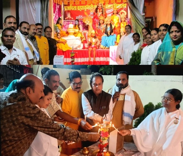 ब्रम्हाकुमारिज द्वारा विजयादशमी पर देवियों की मनोरम चैतन्य झांकी का भव्य प्रदर्शन .. Kshiti Technologies ब्रम्हाकुमारिज द्वारा विजयादशमी पर देवियों की मनोरम चैतन्य झांकी का भव्य प्रदर्शन .. Kshiti Technologies