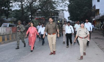 विधानसभा निर्वाचन 2023 - कलेक्टर एवं एसपी ने विधानसभा निर्वाचन 2023 के मद्देनजर निष्पक्ष एवं शांतिपूर्ण निर्वाचन हेतु किया फ्लैग मार्च .. Kshiti Technologies