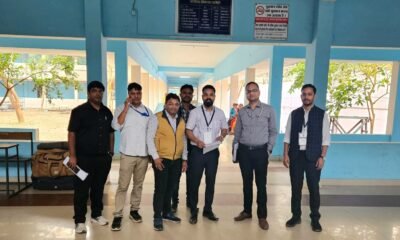 सीईओ ऑफिस के उप मुख्य निर्वाचन पदाधिकारी ने किया स्ट्रांग रूम का निरीक्षण .. Kshiti Technologies