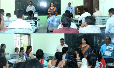 कलेक्टर डॉ फरिहा आलम सिद्दीकी ने किया मतदान दलों के प्रशिक्षण का निरीक्षण .. Kshiti Technologies