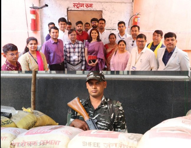 विधानसभा आम निर्वाचन 2023 - सामान्य प्रेक्षक, कलेक्टर एवं राजनीतिक दलों के प्रतिनिधियों की उपस्थिति में स्ट्रांग रूम को किया गया सील .. Kshiti Technologies विधानसभा आम निर्वाचन 2023 - सामान्य प्रेक्षक, कलेक्टर एवं राजनीतिक दलों के प्रतिनिधियों की उपस्थिति में स्ट्रांग रूम को किया गया सील .. Kshiti Technologies