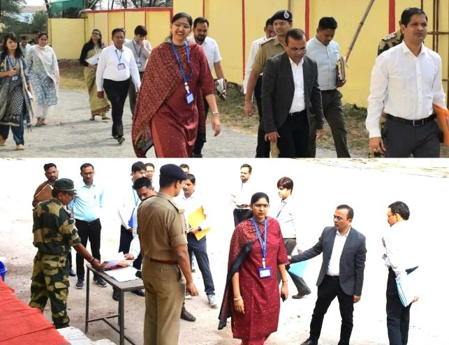 मुख्य निर्वाचन पदाधिकारी रीना बाबासाहेब कंगाले ने जिले में मतगणना स्थल का किया निरीक्षण .. Kshiti Technologies मुख्य निर्वाचन पदाधिकारी रीना बाबासाहेब कंगाले ने जिले में मतगणना स्थल का किया निरीक्षण .. Kshiti Technologies