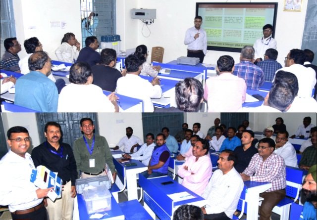 मतगणना कार्य में लगे अधिकारी-कर्मचारियों को मिला प्रशिक्षण .. Kshiti Technologies मतगणना कार्य में लगे अधिकारी-कर्मचारियों को मिला प्रशिक्षण .. Kshiti Technologies