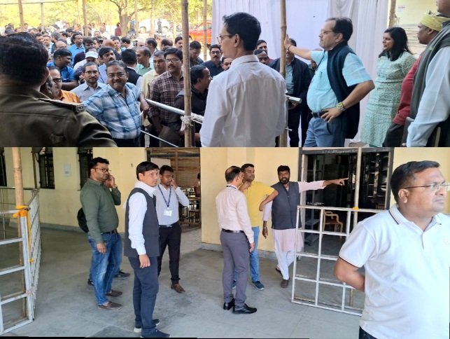 कैसी होगी मतगणना ? राजनीतिक दलों के प्रत्याशियों और संलग्न कर्मचारियों ने जानी व्यवस्था .. Kshiti Technologies कैसी होगी मतगणना ? राजनीतिक दलों के प्रत्याशियों और संलग्न कर्मचारियों ने जानी व्यवस्था .. Kshiti Technologies