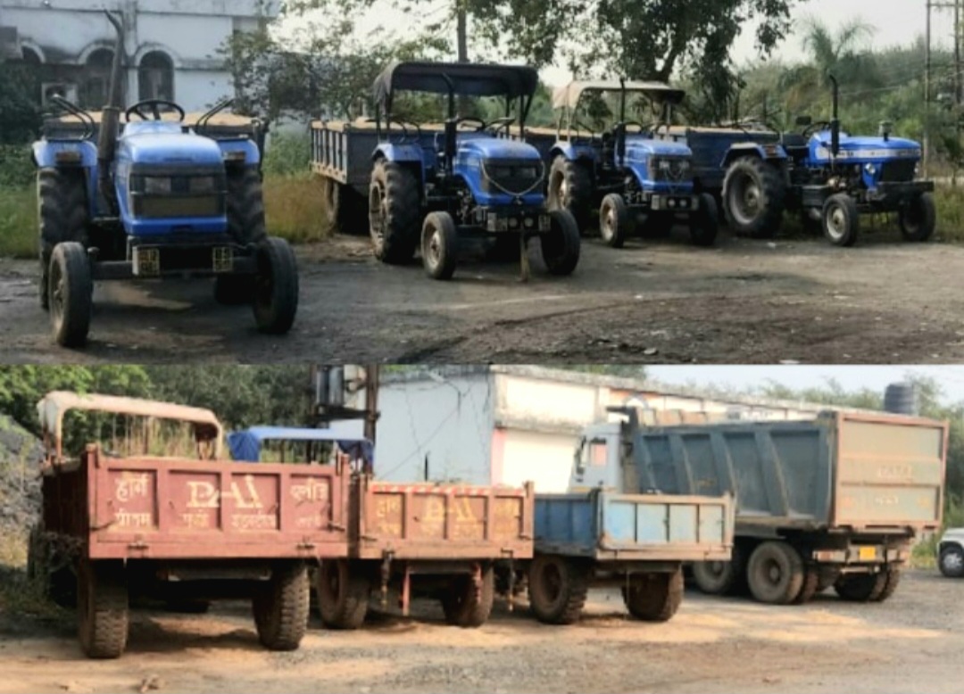 कलेक्टर के निर्देशन में खनिज विभाग की उड़नदस्ता टीम ने की बड़ी कार्रवाई .. Kshiti Technologies कलेक्टर के निर्देशन में खनिज विभाग की उड़नदस्ता टीम ने की बड़ी कार्रवाई .. Kshiti Technologies