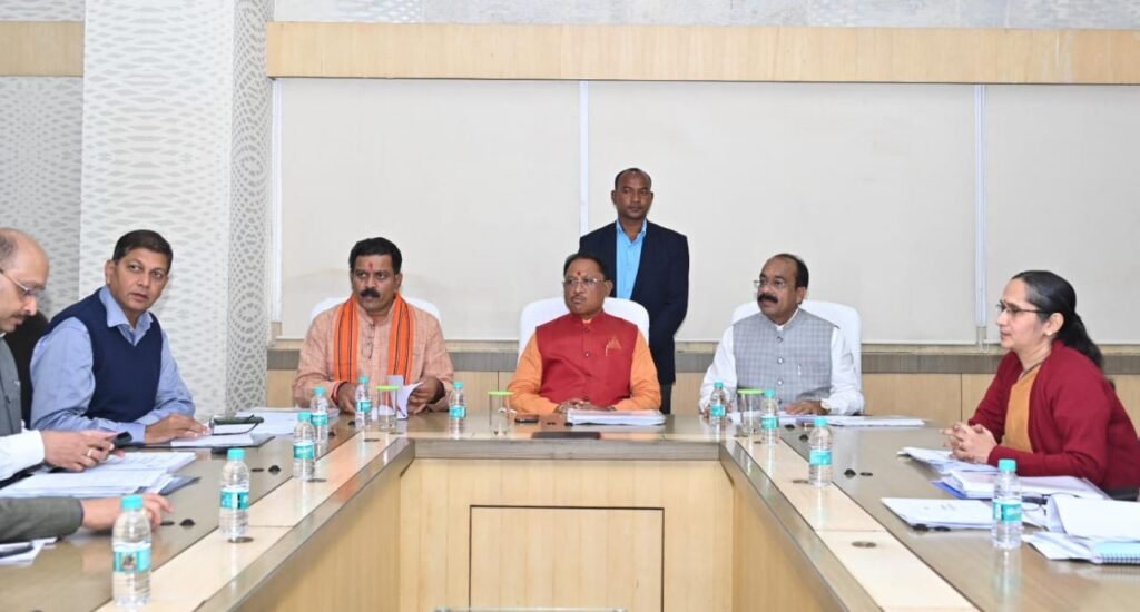 मुख्यमंत्री विष्णुदेव साय मंत्रालय में स्वास्थ्य विभाग की ले रहे हैं बैठक .. Kshiti Technologies मुख्यमंत्री विष्णुदेव साय मंत्रालय में स्वास्थ्य विभाग की ले रहे हैं बैठक .. Kshiti Technologies
